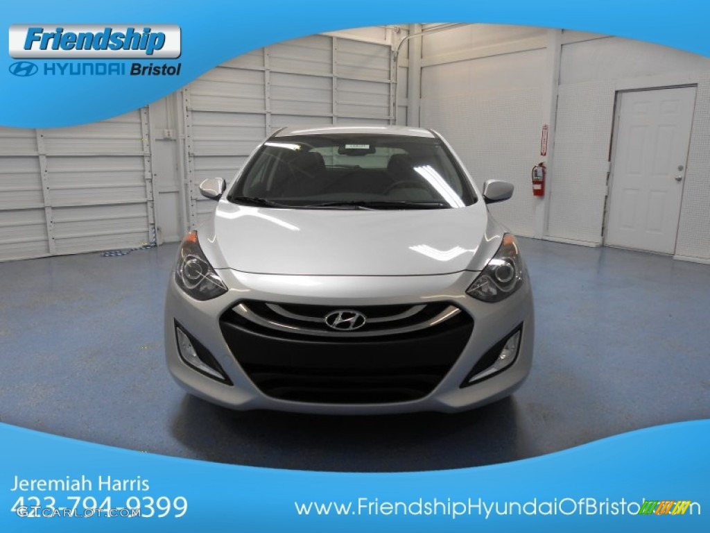 2013 Elantra GT - Silver / Black photo #3