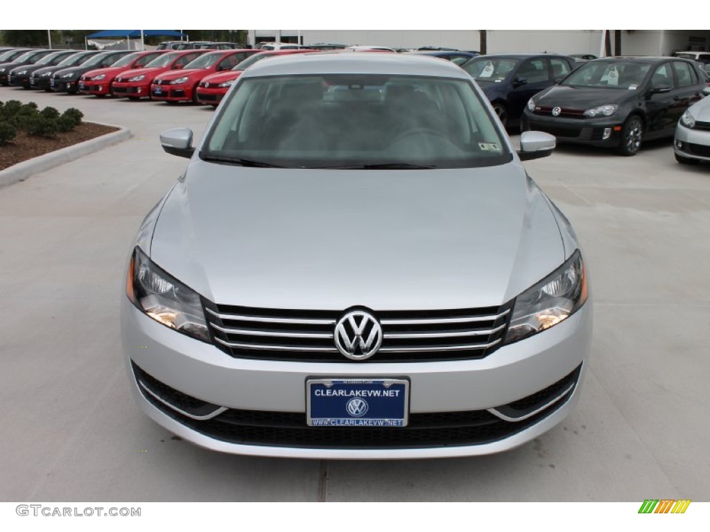 2013 Passat 2.5L SE - Reflex Silver Metallic / Titan Black photo #2