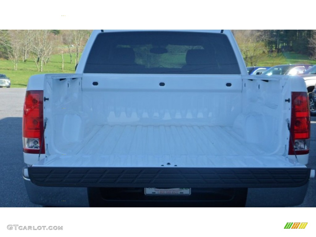 2013 Sierra 1500 SLE Crew Cab 4x4 - Summit White / Ebony photo #10
