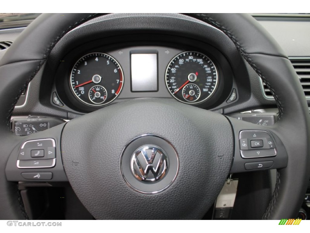 2013 Passat 2.5L SE - Reflex Silver Metallic / Titan Black photo #22