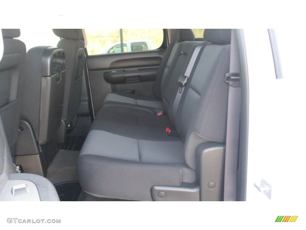 2013 Sierra 1500 SLE Crew Cab 4x4 - Summit White / Ebony photo #14