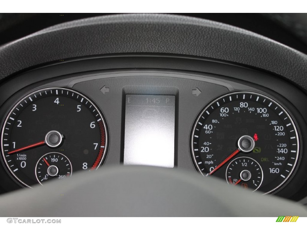 2013 Passat 2.5L SE - Reflex Silver Metallic / Titan Black photo #25