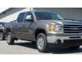 2013 Mocha Steel Metallic GMC Sierra 1500 SLT Crew Cab 4x4  photo #1