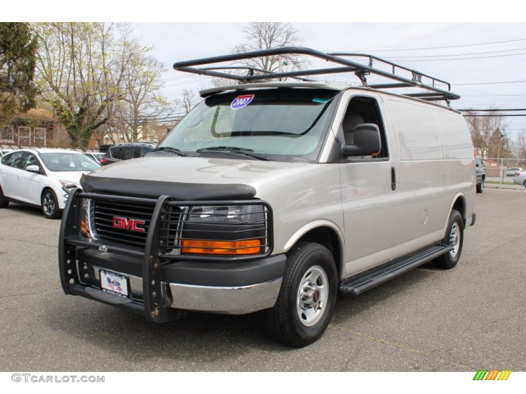 2007 Savana Van 2500 Cargo - Silver Birch Metallic / Medium Pewter photo #1