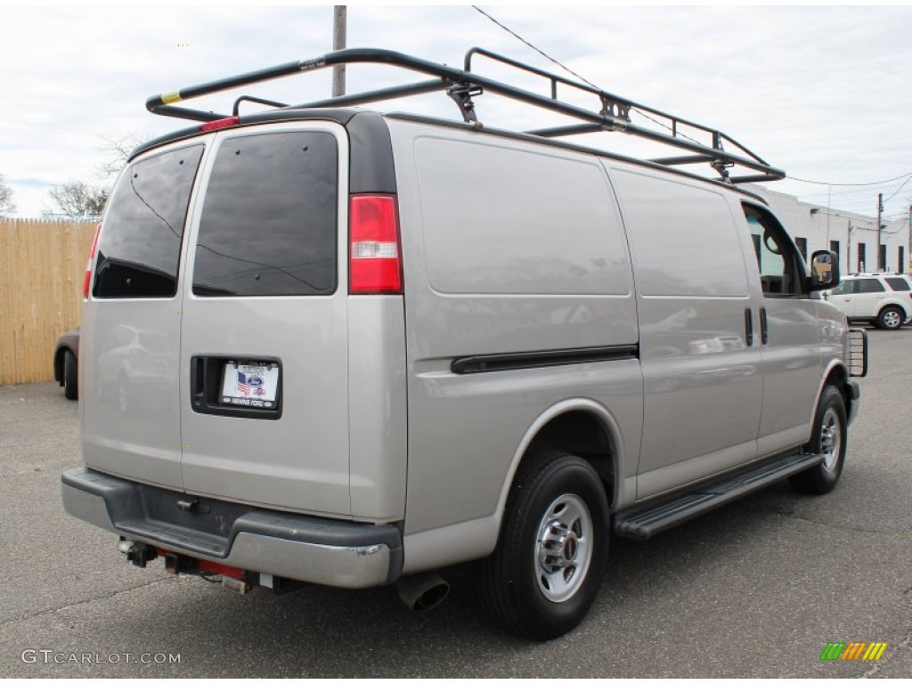 2007 Savana Van 2500 Cargo - Silver Birch Metallic / Medium Pewter photo #6