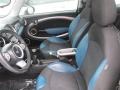 Pacific Blue/Carbon Black 2007 Mini Cooper S Hardtop Interior Color