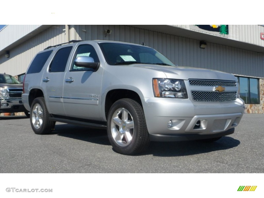 2013 Tahoe LTZ 4x4 - Silver Ice Metallic / Ebony photo #4