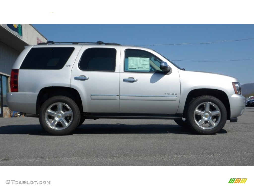 2013 Tahoe LTZ 4x4 - Silver Ice Metallic / Ebony photo #5