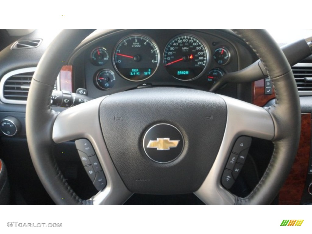 2013 Tahoe LTZ 4x4 - Silver Ice Metallic / Ebony photo #26