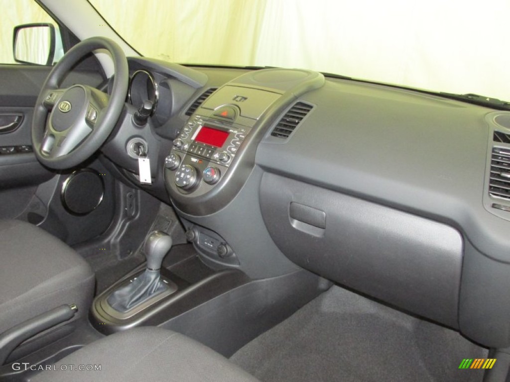2011 Kia Soul + Black Soul Logo Cloth Dashboard Photo #80164425