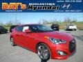 2013 Boston Red Hyundai Veloster Turbo  photo #1