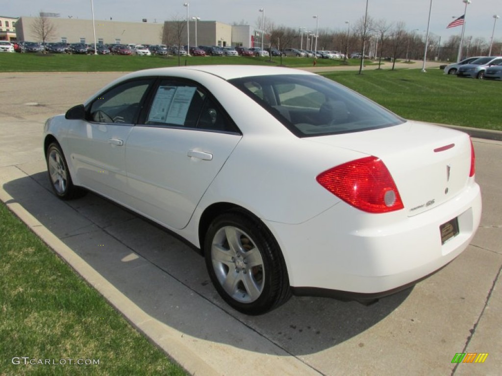 2008 G6 Sedan - Ivory White / Ebony Black photo #5