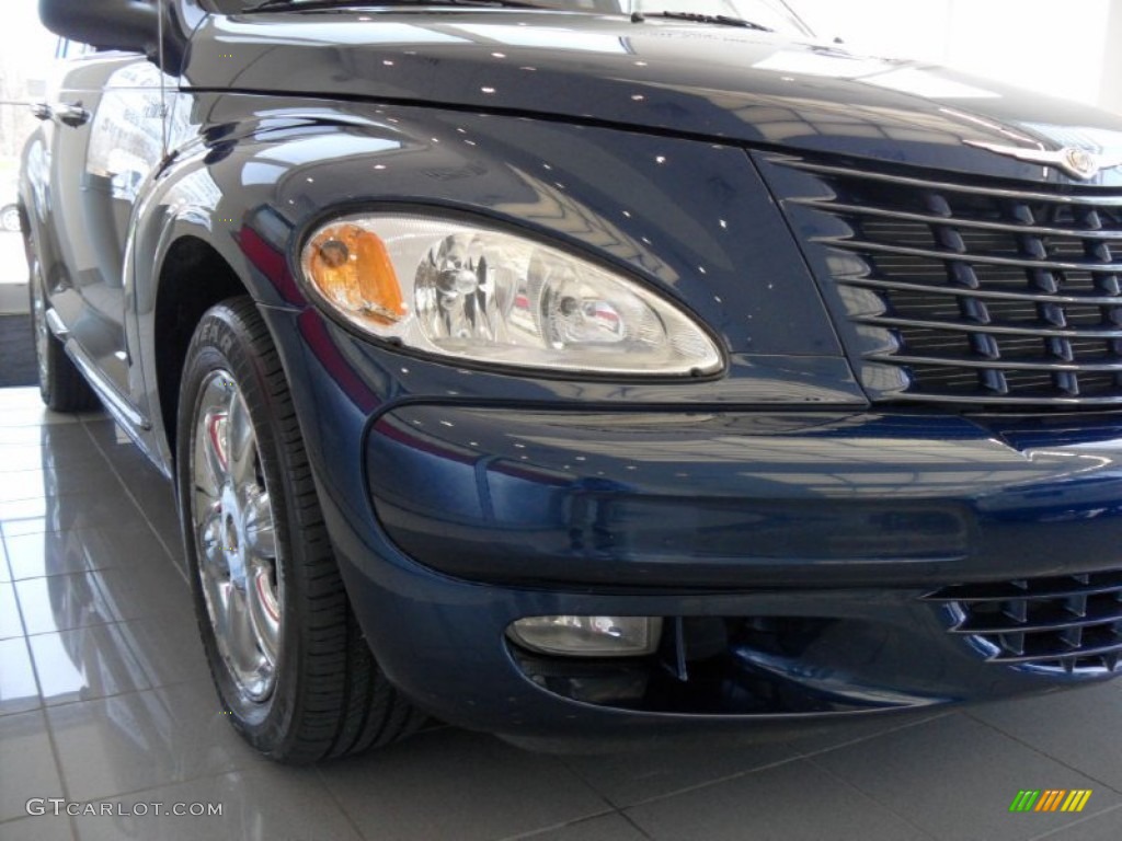 2004 PT Cruiser Limited - Midnight Blue Pearlcoat / Dark Slate Gray photo #5