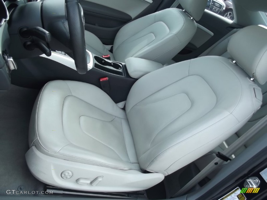 2010 A5 2.0T quattro Coupe - Aruba Blue Pearl Effect / Linen Beige photo #8