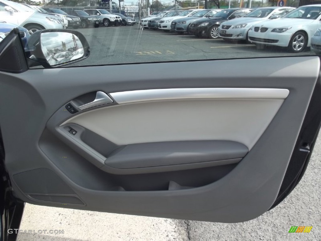 2010 A5 2.0T quattro Coupe - Aruba Blue Pearl Effect / Linen Beige photo #12