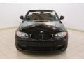 2011 Jet Black BMW 1 Series 128i Convertible  photo #2