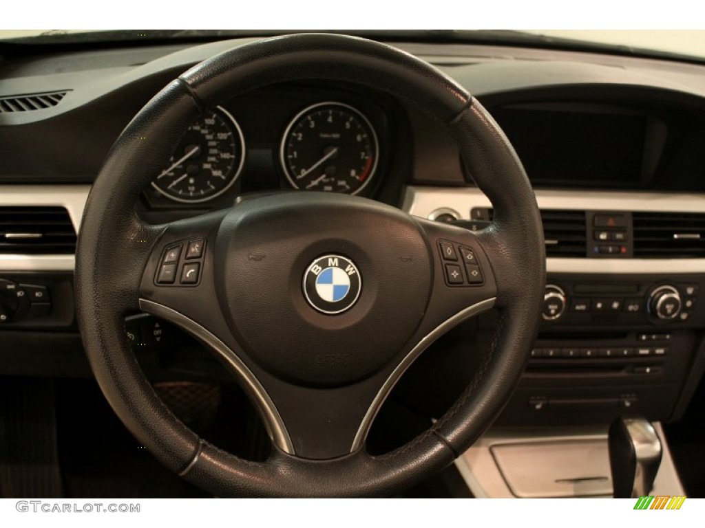 2007 3 Series 328i Convertible - Jet Black / Black photo #10