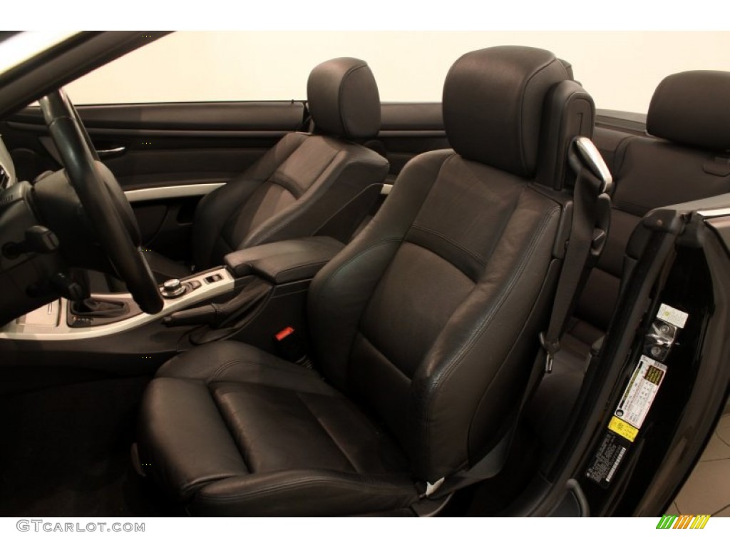 2007 3 Series 328i Convertible - Jet Black / Black photo #11