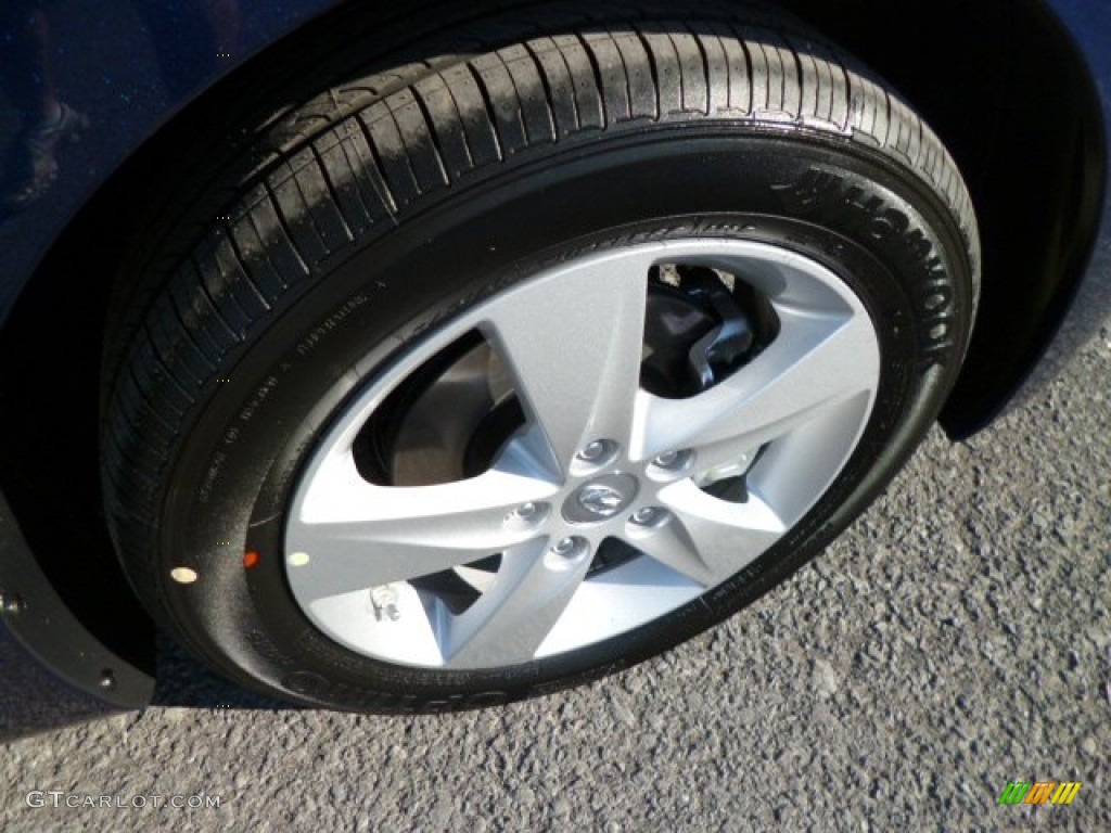 2013 Elantra GLS - Atlantic Blue / Gray photo #9