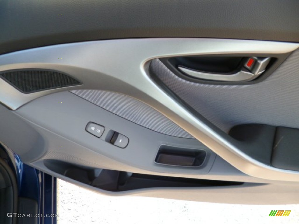 2013 Elantra GLS - Atlantic Blue / Gray photo #11