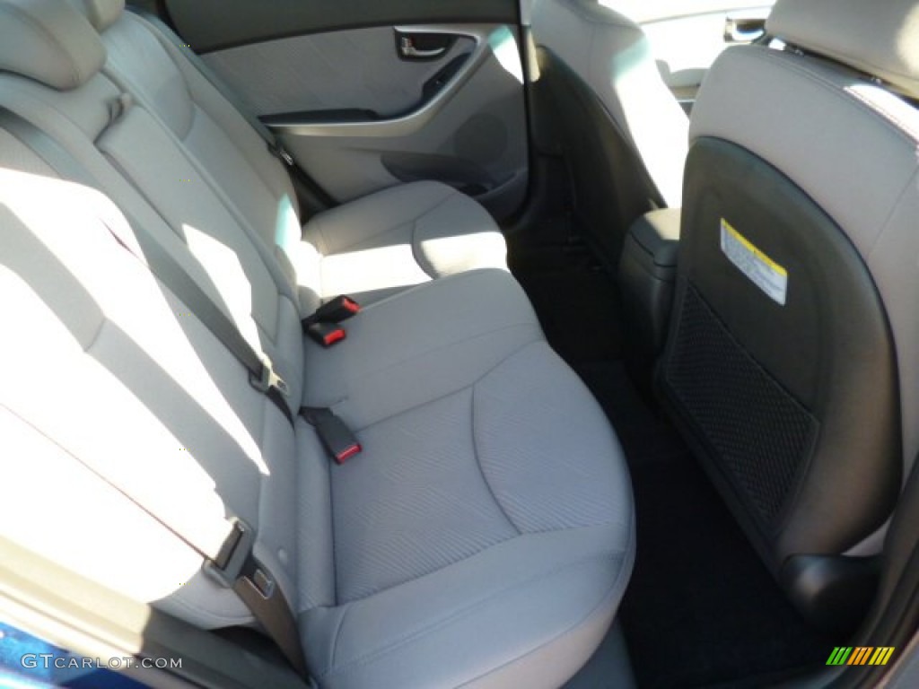 2013 Elantra GLS - Atlantic Blue / Gray photo #12