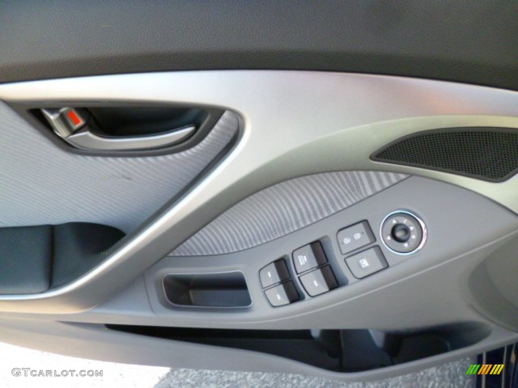 2013 Elantra GLS - Atlantic Blue / Gray photo #17