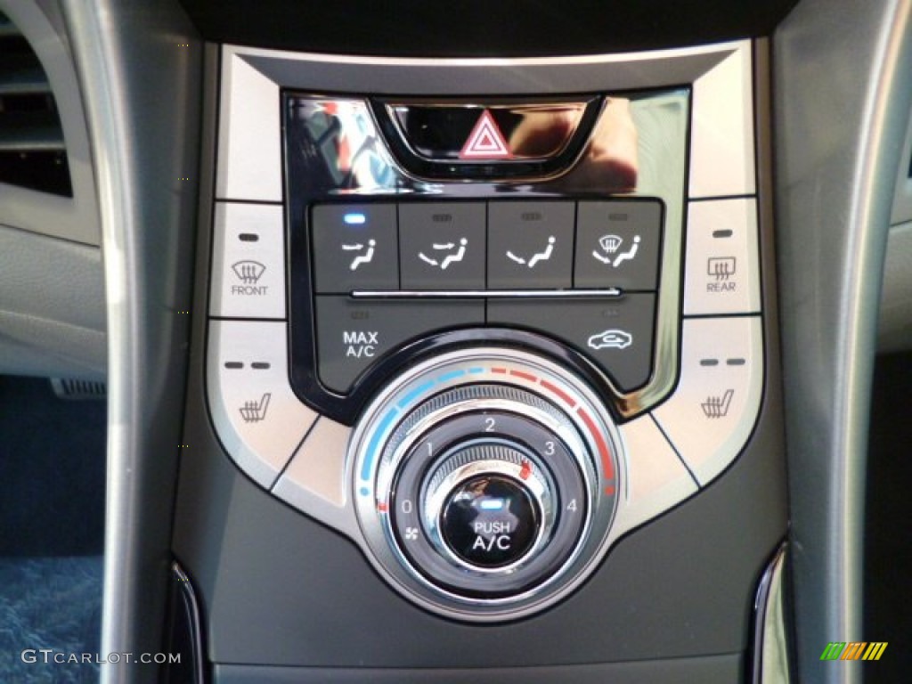 2013 Elantra GLS - Atlantic Blue / Gray photo #19