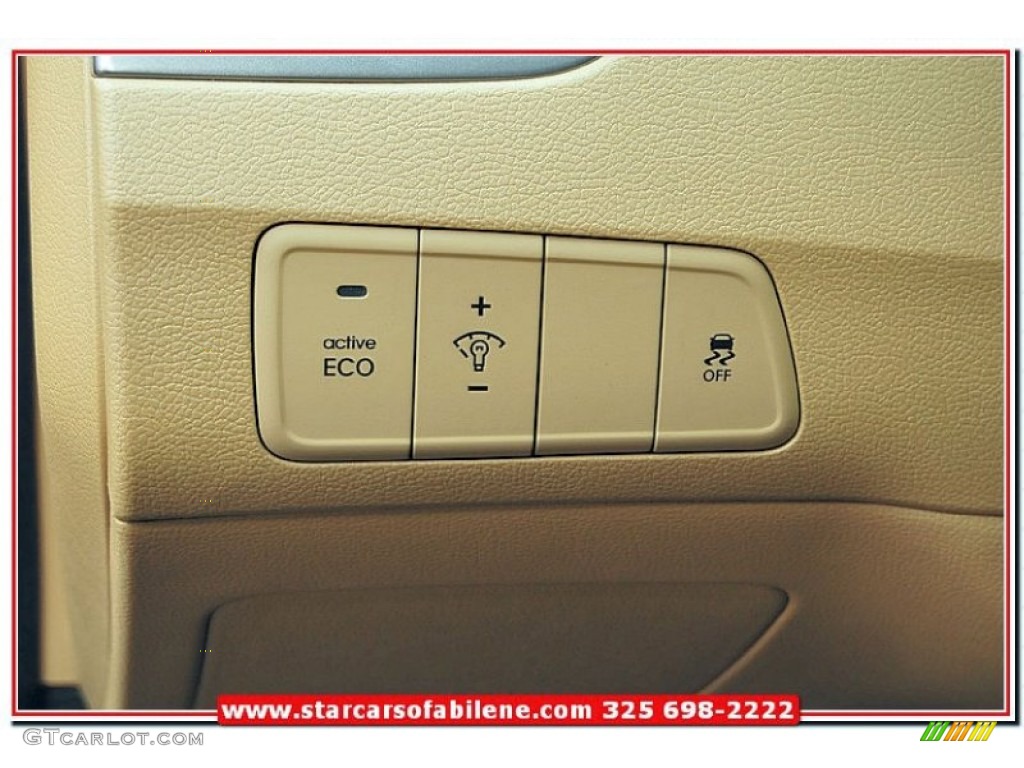 2013 Elantra Limited - Indigo Night / Beige photo #15