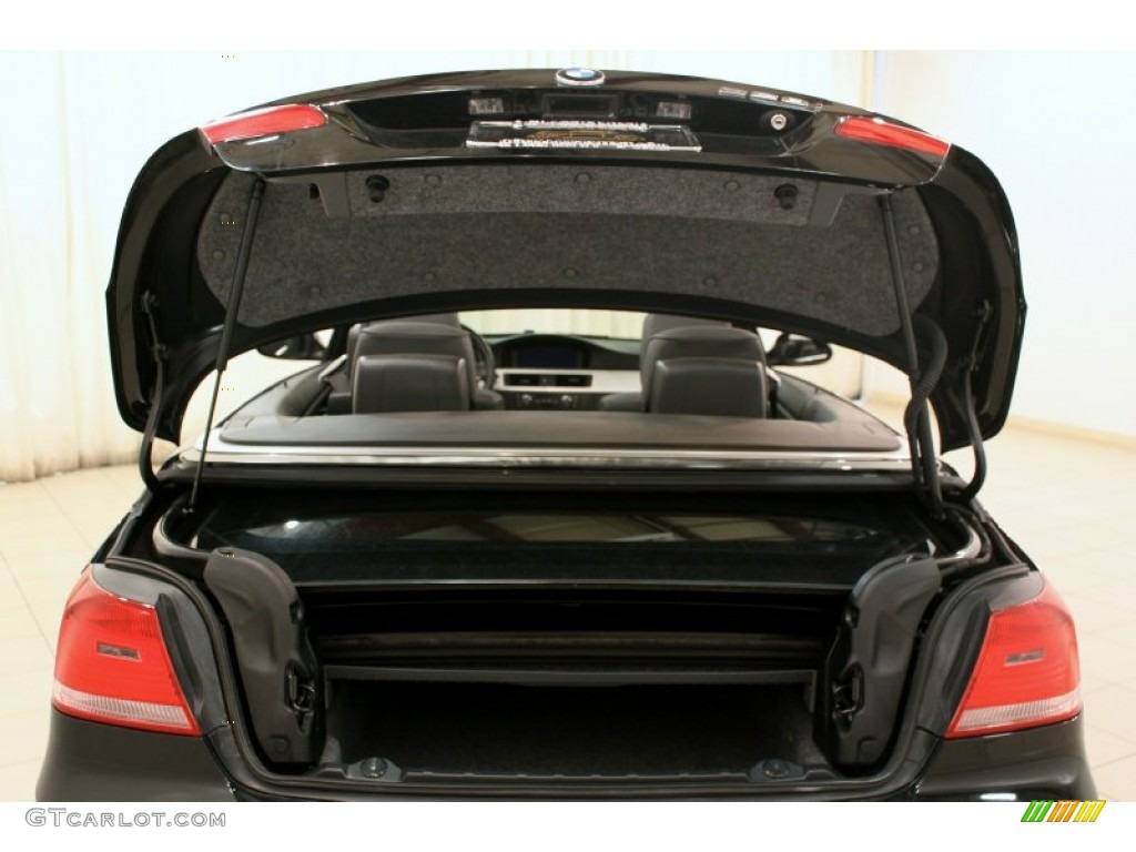 2007 3 Series 328i Convertible - Jet Black / Black photo #47
