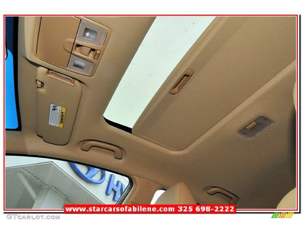 2013 Elantra Limited - Indigo Night / Beige photo #20