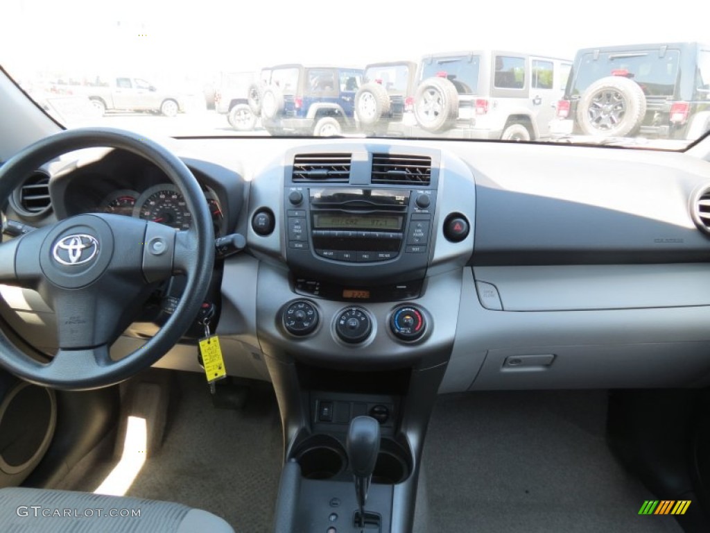 2010 Toyota RAV4 I4 4WD Ash Gray Dashboard Photo #80167082
