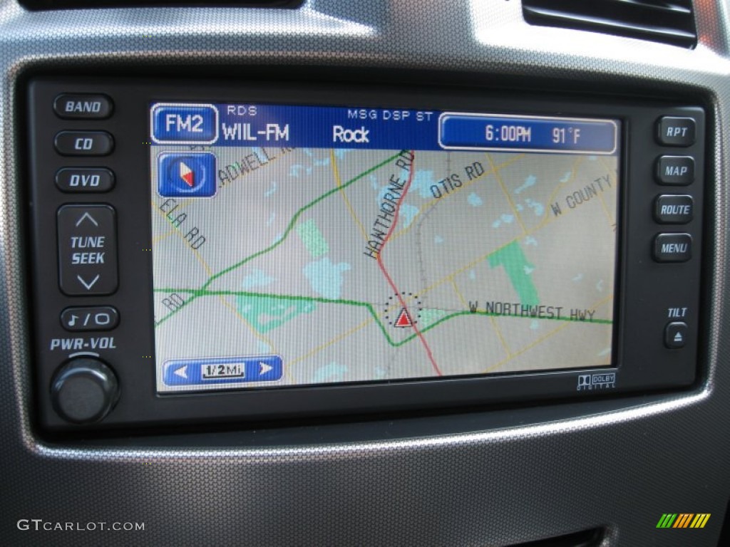 2005 Cadillac XLR Roadster Navigation Photos