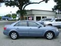 2009 Medium Silver Blue Hyundai Sonata GLS  photo #2