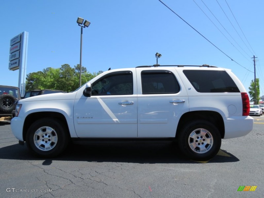 2007 Tahoe LT - Summit White / Dark Titanium/Light Titanium photo #4