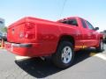 2011 Flame Red Dodge Dakota Big Horn Extended Cab  photo #7