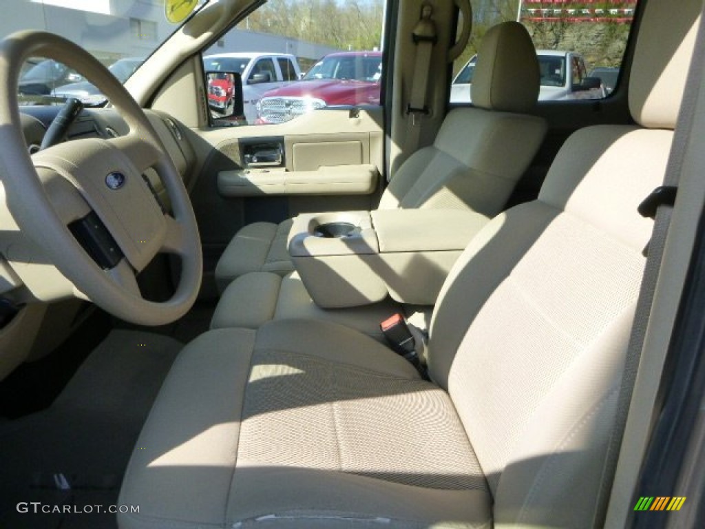 2006 F150 XLT SuperCrew 4x4 - Arizona Beige Metallic / Tan photo #11