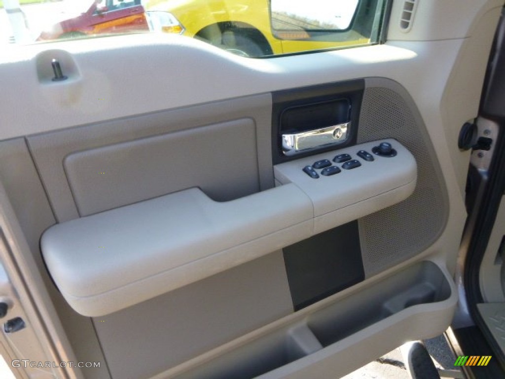 2006 F150 XLT SuperCrew 4x4 - Arizona Beige Metallic / Tan photo #15