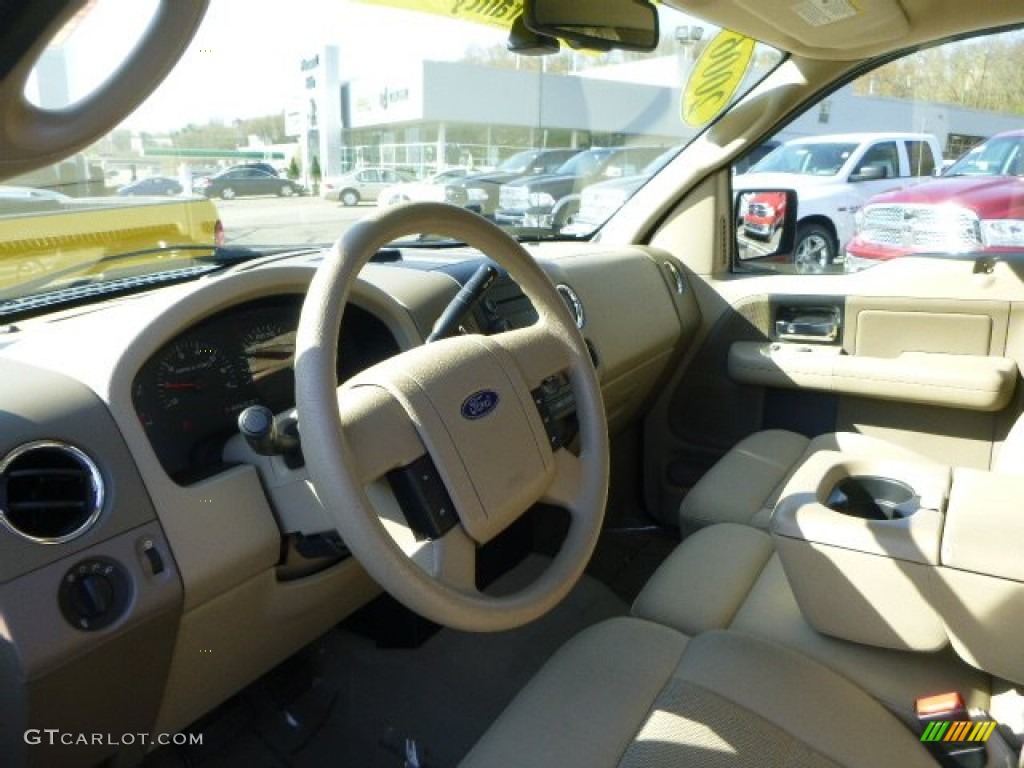 2006 F150 XLT SuperCrew 4x4 - Arizona Beige Metallic / Tan photo #16