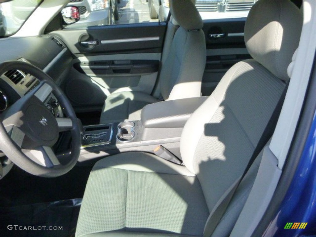 2010 Charger SXT - Deep Water Blue Pearl / Dark Slate Gray/Light Slate Gray photo #10