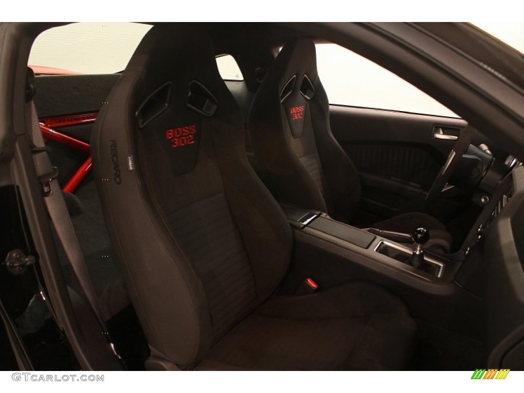 2012 Mustang Boss 302 Laguna Seca - Black/Race Red / Charcoal Black Recaro Sport Seats photo #20