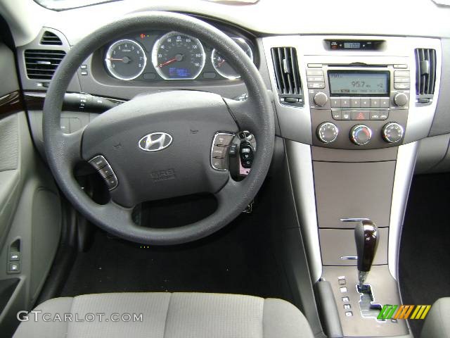 2009 Sonata GLS - Medium Silver Blue / Gray photo #7