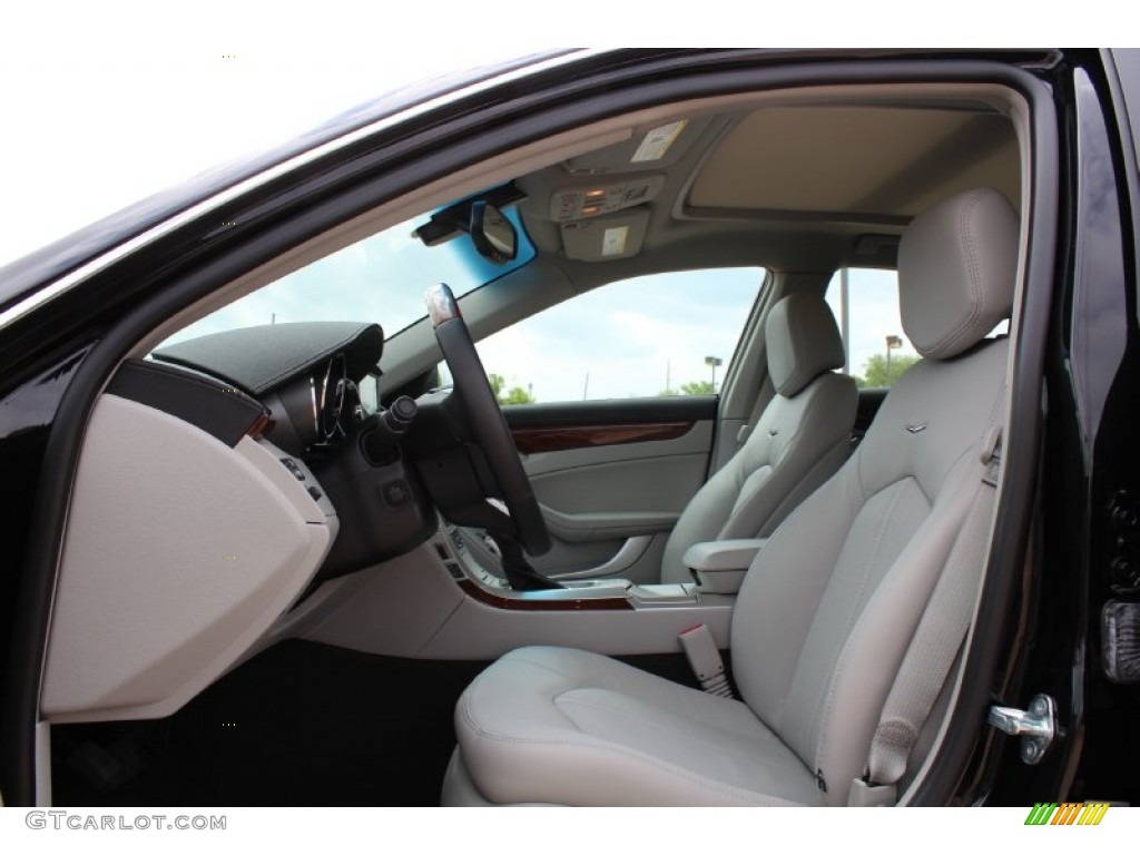 Light Titanium/Ebony Interior 2013 Cadillac CTS 3.6 Sedan Photo #80169888