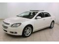 White Diamond Tricoat - Malibu LTZ Sedan Photo No. 3