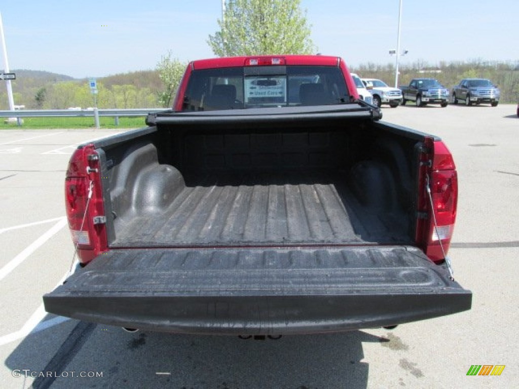 2010 Ram 1500 Big Horn Quad Cab 4x4 - Inferno Red Crystal Pearl / Light Pebble Beige/Bark Brown photo #10