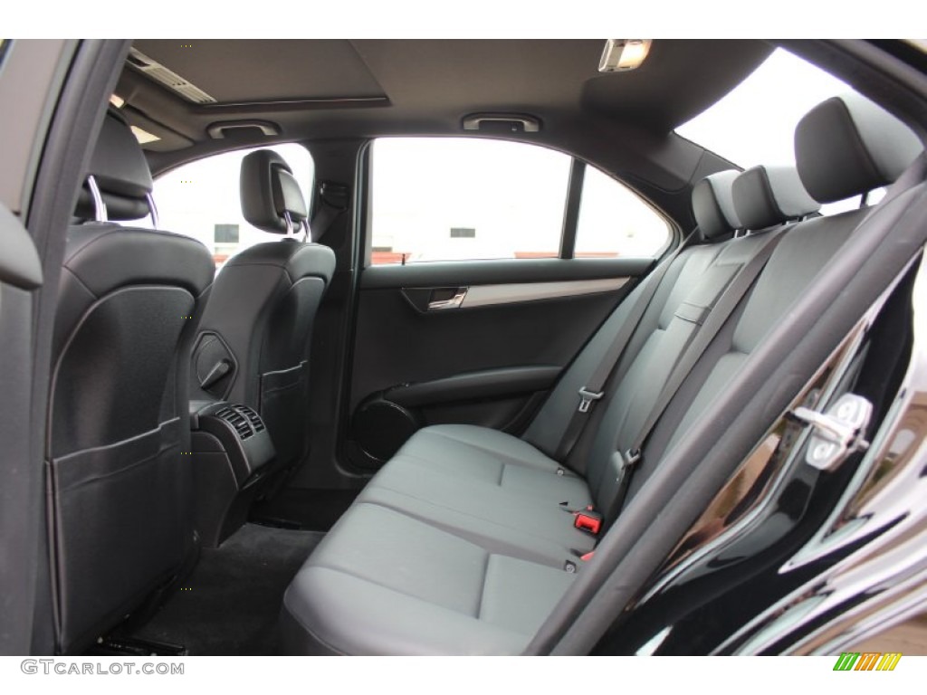 2011 Mercedes-Benz C 300 Sport Rear Seat Photo #80171083