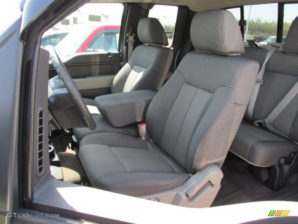 2010 F150 STX SuperCab 4x4 - Ingot Silver Metallic / Medium Stone photo #13