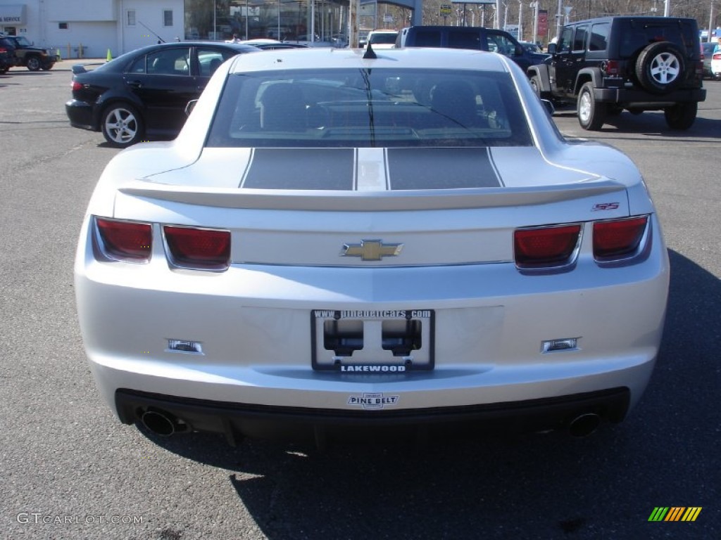 2011 Camaro SS/RS Coupe - Silver Ice Metallic / Black photo #5