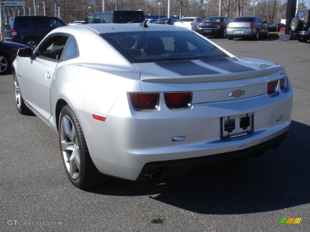 2011 Camaro SS/RS Coupe - Silver Ice Metallic / Black photo #6
