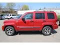 Red Rock Crystal Pearl 2008 Jeep Liberty Sport 4x4 Exterior