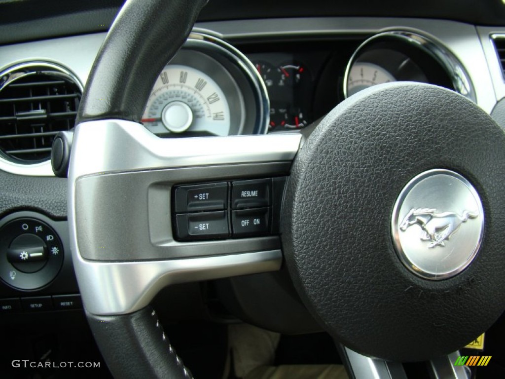 2010 Ford Mustang GT Premium Coupe Controls Photo #80175265
